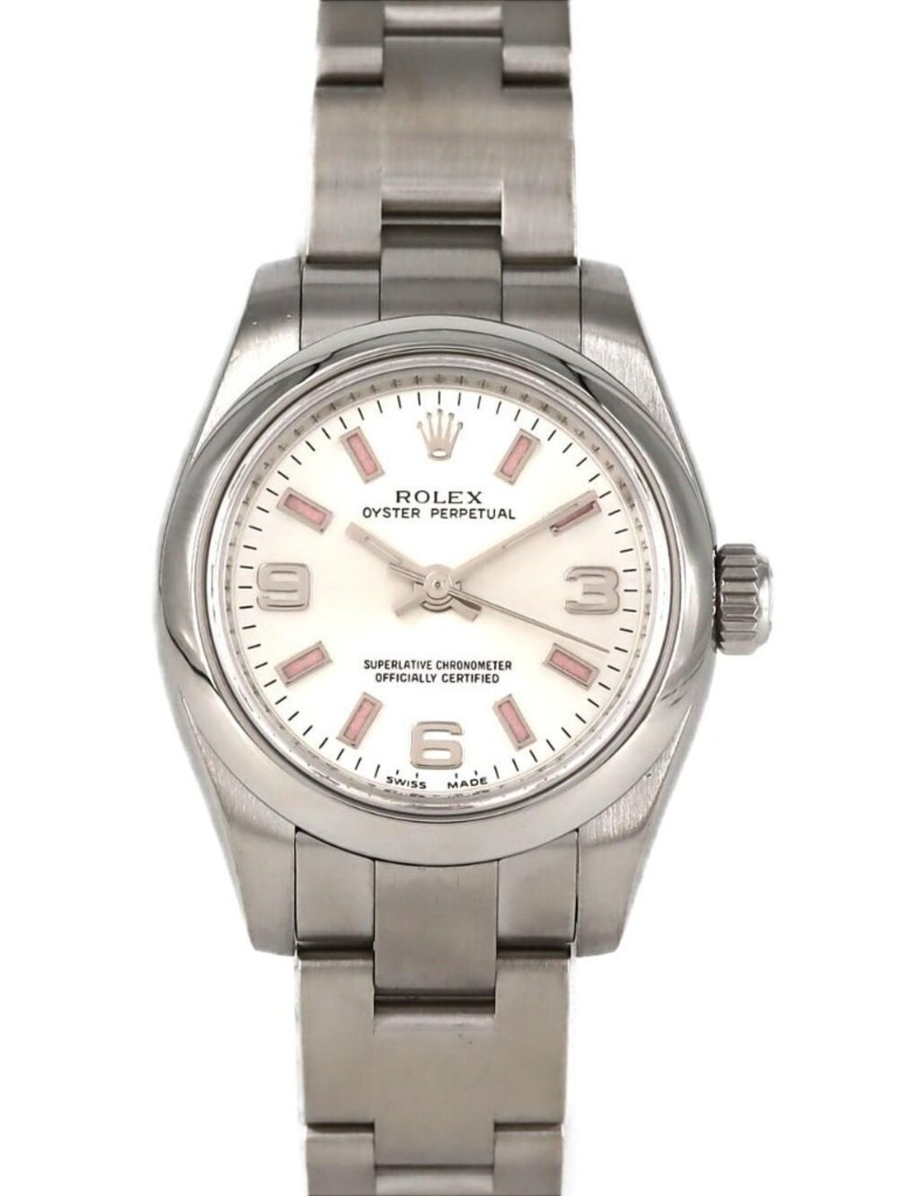 Rolex Oyster Perpetual SS Automatic Winding Number Watch